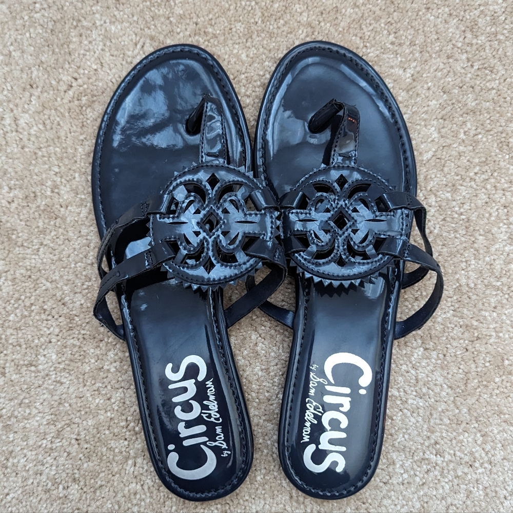 Navy Blue Sandals